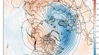 Zimny wir zsunął się nad Europę (tropicaltidbits
