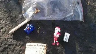 Znalezione 'skarby" przez jednego z uczestników nietypowej, ogólnoświatowej zabawy