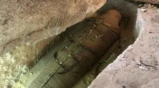 Znaleziska odkryte w czasie przeszukiwania egipskiej nekropolii