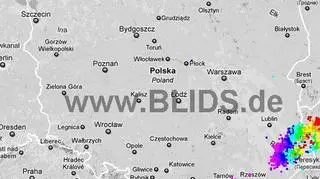 Zobacz, którędy przemieszczają się burze (Blids.de)