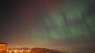 Zorza nad Sztokholmem (Kontakt 24/Tomek Rzepecki)