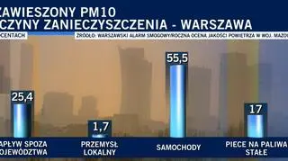 Źródła smogu w Warszawie