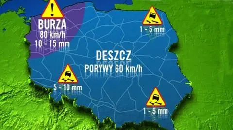 Warunki drogowe w sobotę nie będą sprzyjać kierowcom