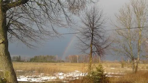 tęcza po burzy