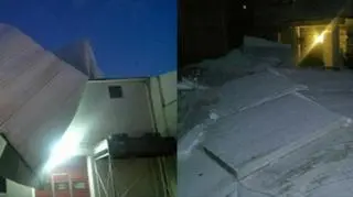 Zniszczony jest zakład przetwórstwa