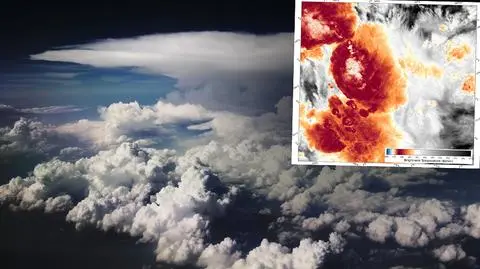 W chmurze burzowej zarejestrowano najniższą temperaturę w historii