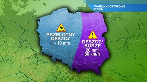 Na drogach w całej Polsce będzie ślisko
