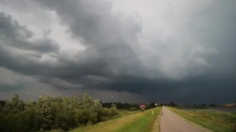 Na wschodzie możliwe są burze