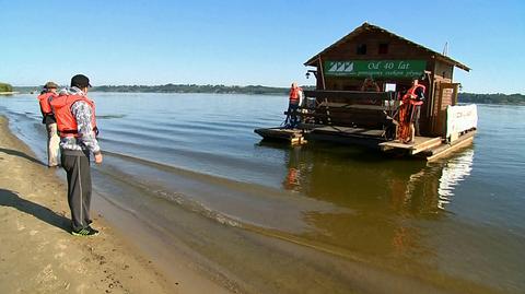Wodny młyn "Bździel" promuje na Wiśle Świętokrzyskie