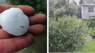 Nawałnice na południu: grad, wiatr i ulewy