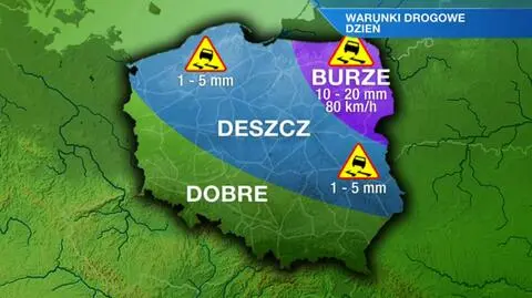 Warunki drogowe w nocy