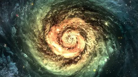 Ilustracja obrazująca kształtowanie się układu planetarnego