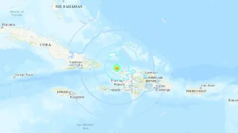 Na Haiti zatrzęsła się ziemia
