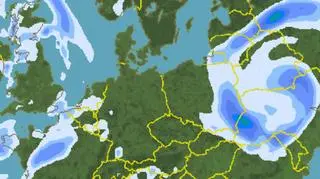 Opady deszczu spodziewane nad Polską we wtorek o godz. 14