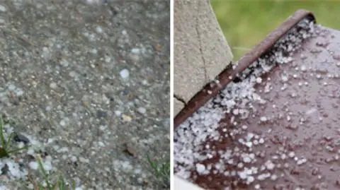 Na północy grad i burze