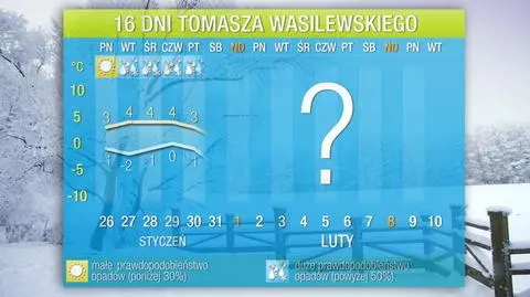 Luty przywita nas mrozem