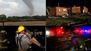 Tornado nad Teksasem: "To było piekło". 