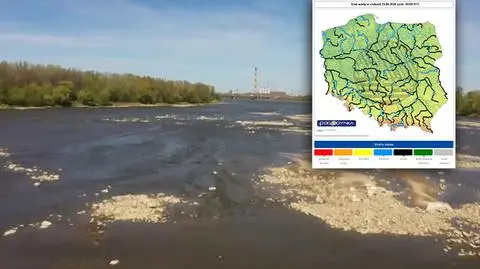 W Wiśle w stolicy niewiele ponad pół metra wody. "Sytuacja robi się tragiczna"