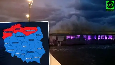 Najwyższe alerty na północy Polski