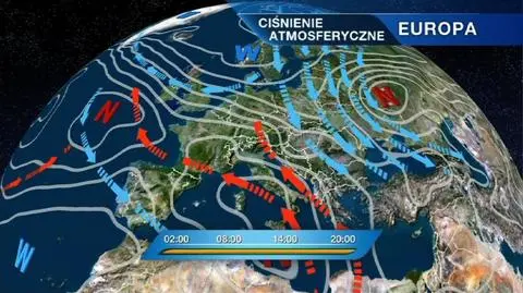Ciśnienie atmosferyczne w Europie