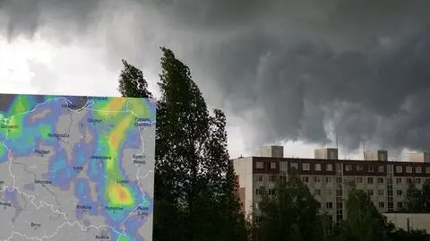 Burze nadal będą wstępować