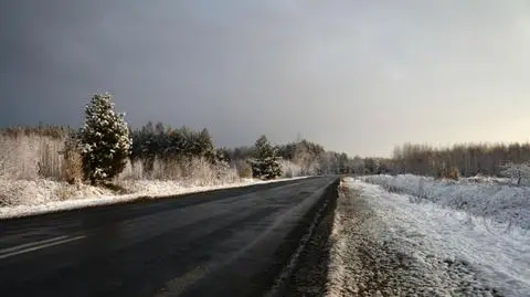 Część dróg znowu śliska