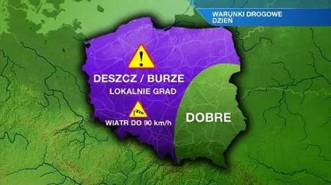 W dużej części kraju będzie padać i grzmieć