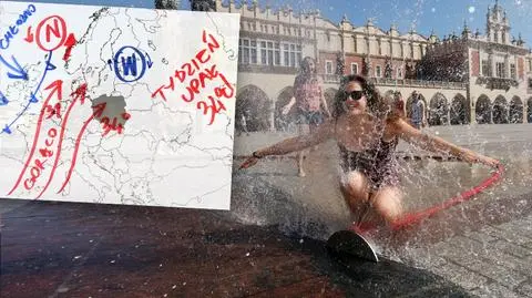 Do Polski napływa gorące powietrze