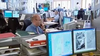 Meteorolodzy Met Office w pracy