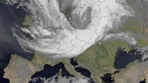 Polska znalazła się pod wpływem układu niżowego Ev