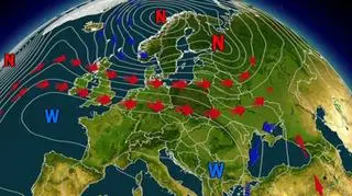 Ciśnienie atmosferyczne w Europie