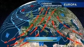 Sytuacja nad Europą