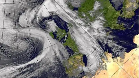Żółty Alarm w Wielkiej Brytanii (Met Office/NASA)