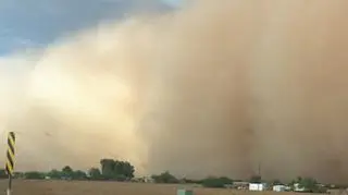 Burza piaskowa nad Arizoną