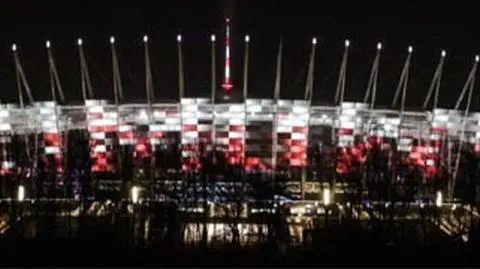 "Zima w tym roku sprzyja spacerom". Stadion Narodowy i okolice w obiektywie Reporterki 24