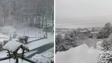 "Jest więcej śniegu niż na Boże Narodzenie". Biało w całej Polsce