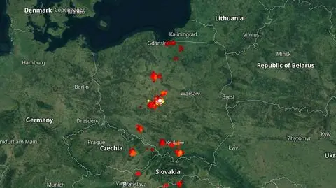 Wyładowania atmosferyczne nad Polską