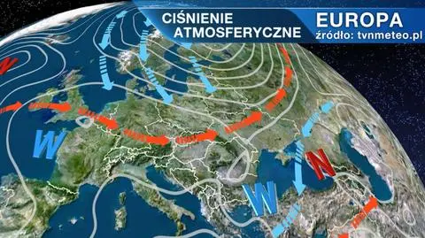 Ciśnienie atmosferyczne w Europie