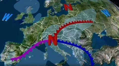 Front przemieszcza się na wschód