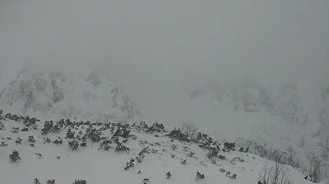 Zaspy na prawie dwa metry na Kasprowym, Zakopane też pod śniegiem. Uważajcie
