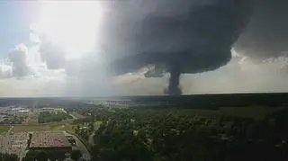 Tornado niczym wata cukrowa