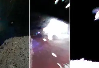 Dwa łaziki "skaczą" po asteroidzie. Zobacz zdjęcie z powierzchni