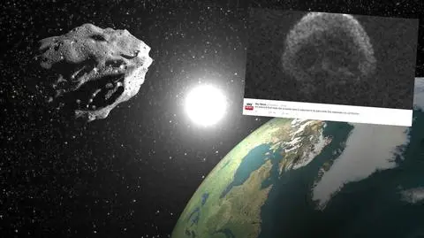 Asteroida przeleci tuż obok Ziemi, przypomina trupią czaszkę