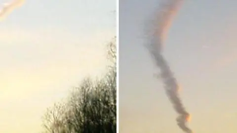 Dziwne smugi nad Śląskiem. Internauci zaniepokojeni