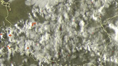 Wyładowania atmosferyczne nad Polską