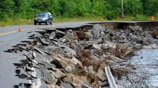 W stanie Vermont było szczególnie groźnie