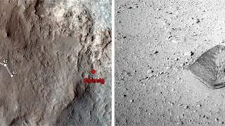 Pierwsza skała, jaką przebada Curiosity