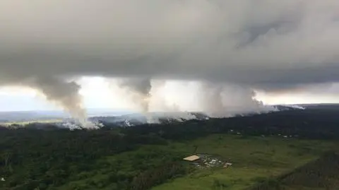 "Mogą wystąpić kolejne większe, potężne erupcje". Kilauea po eksplozji