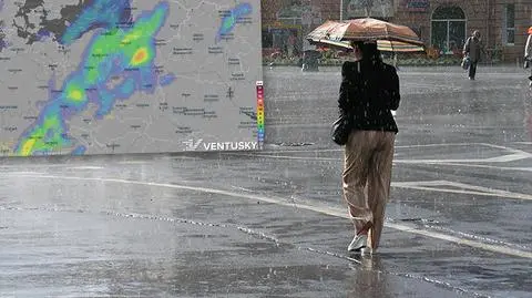 Prognozowane są przelotne opady deszczu