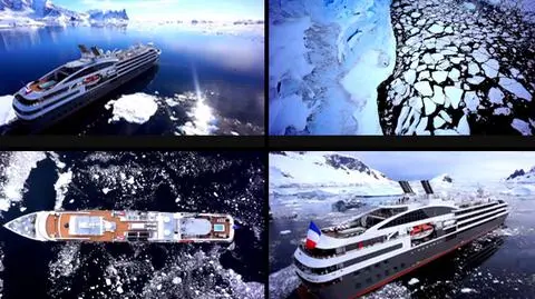 Dla takich widoków można wybaczyć surowy klimat. "Lodowa kraina" z drona 